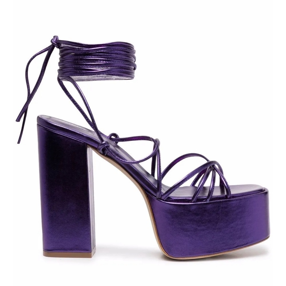 NWT PARIS TEXAS MALENA 130MM PLATFORM SANDALS
SIZE 10 US